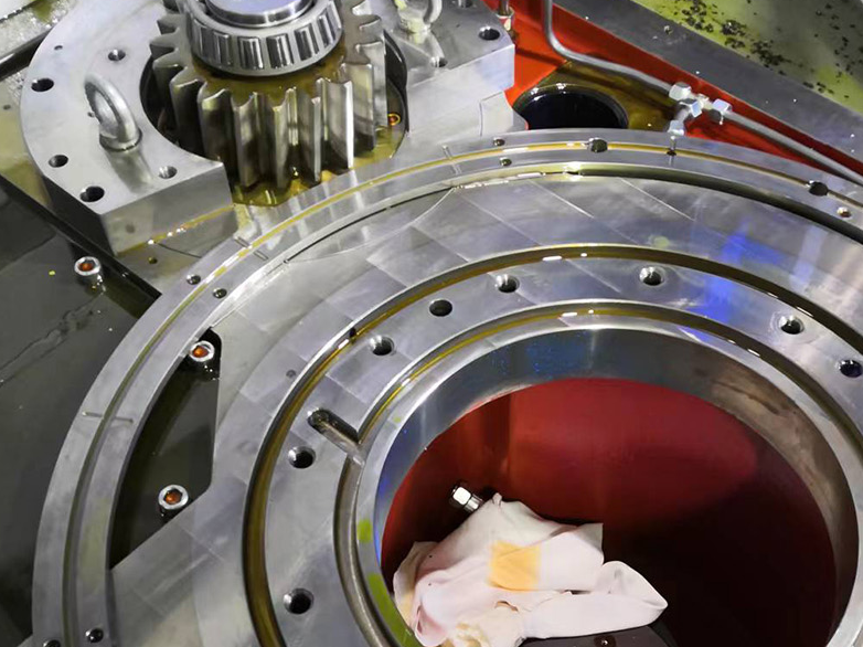 TOSHULIN Replacing the workbench gearbox